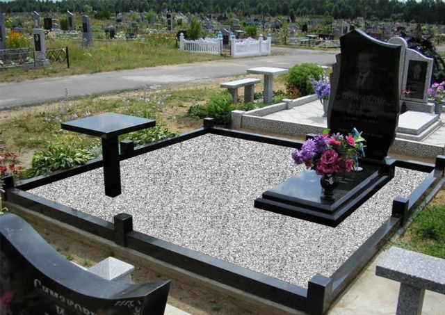 Лучшие варианты оформления могил. Фото примеров и рекомендации