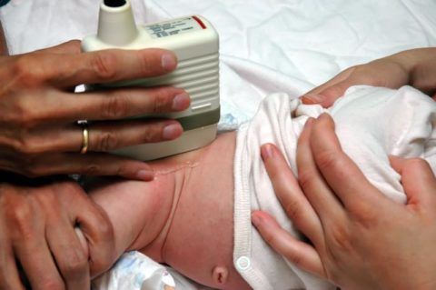 Ультразвуковое исследование тазовых костей новорожденного. Исследование проводится в плановом порядке в возрасте 1 месяц. Цена диагностики в частной клинике до 700 рублей.